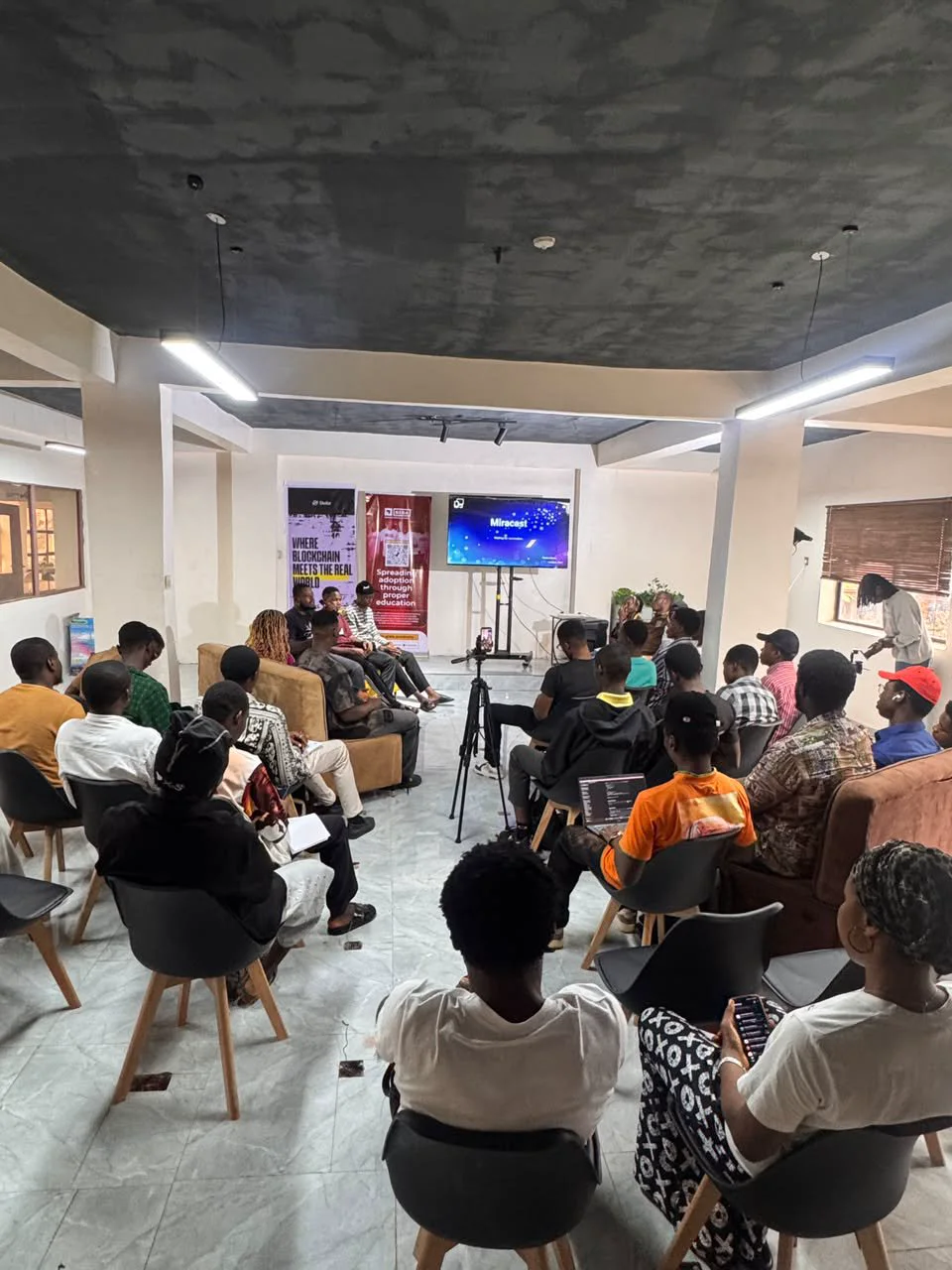 Builders gathered for The Builder Journey roundtable in Nsukka, Nigeria