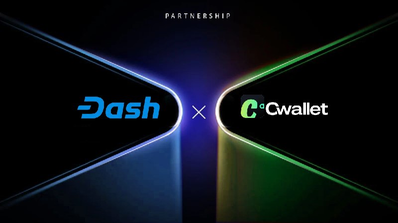 Cwallet and Dash payments partnership announcement